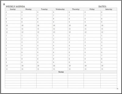 appointment schedule template 15 minute increments 4732