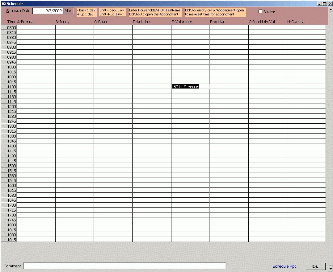 blank weekly calendar 15 minute increments