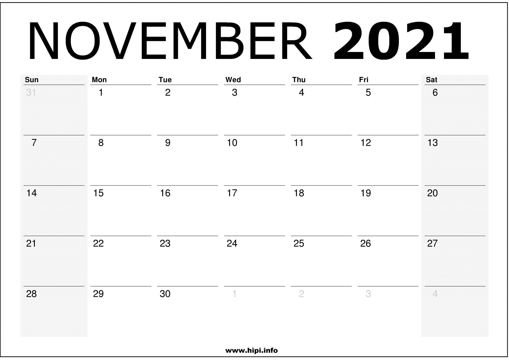 november 2021 calendar wallpapers