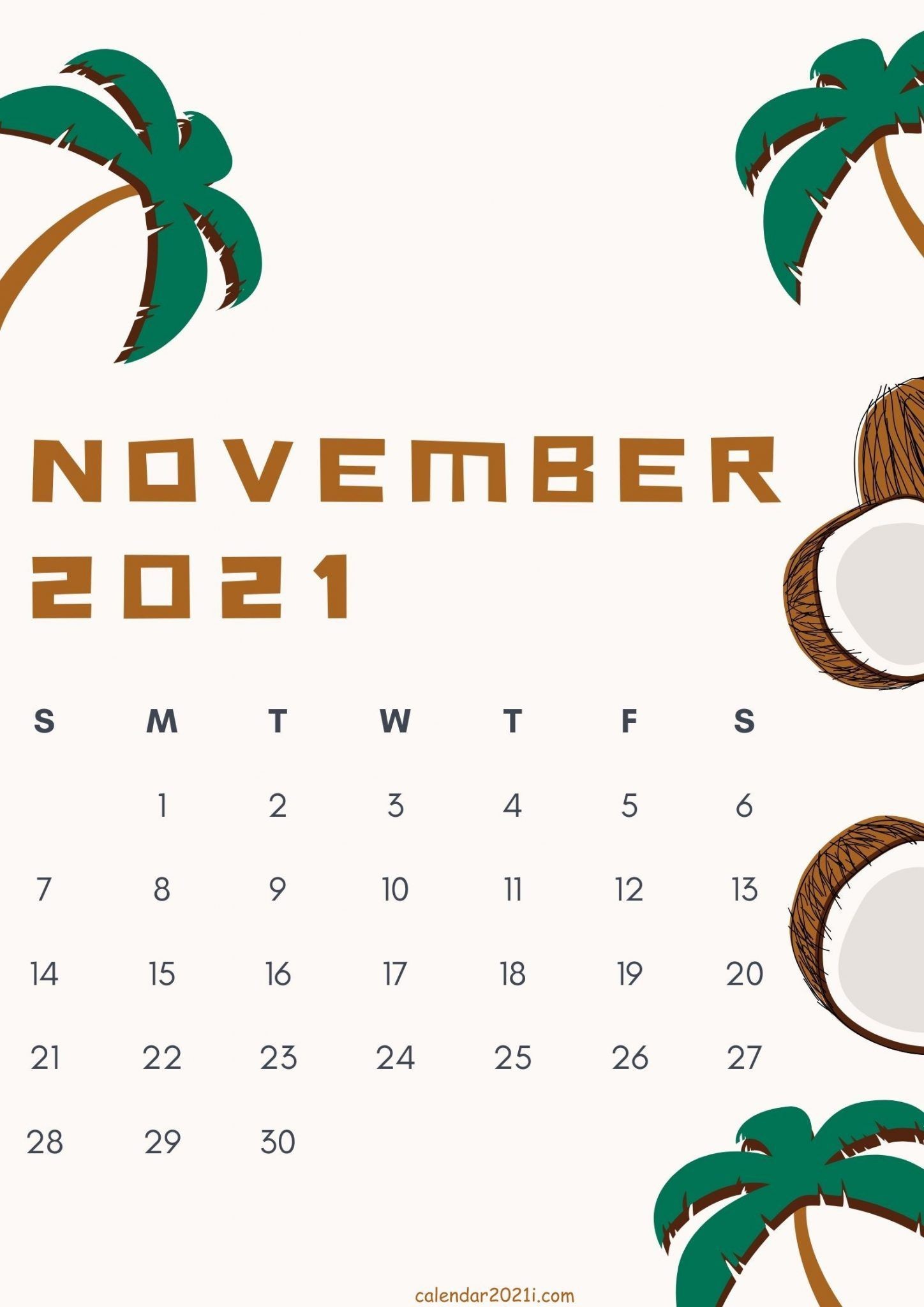 november 2021 calendar wallpapers